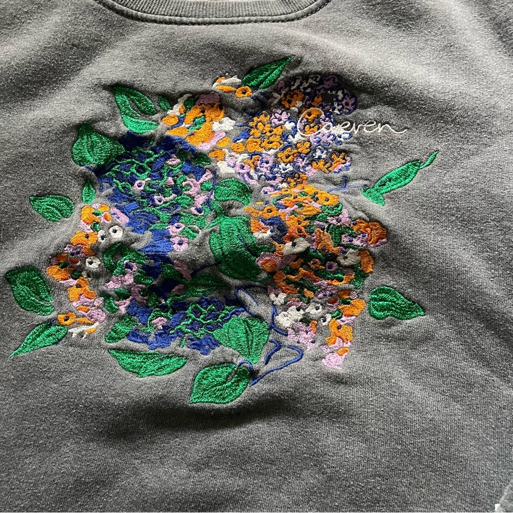 CARVEN embroidered sweatshirt - Picture 3 of 7